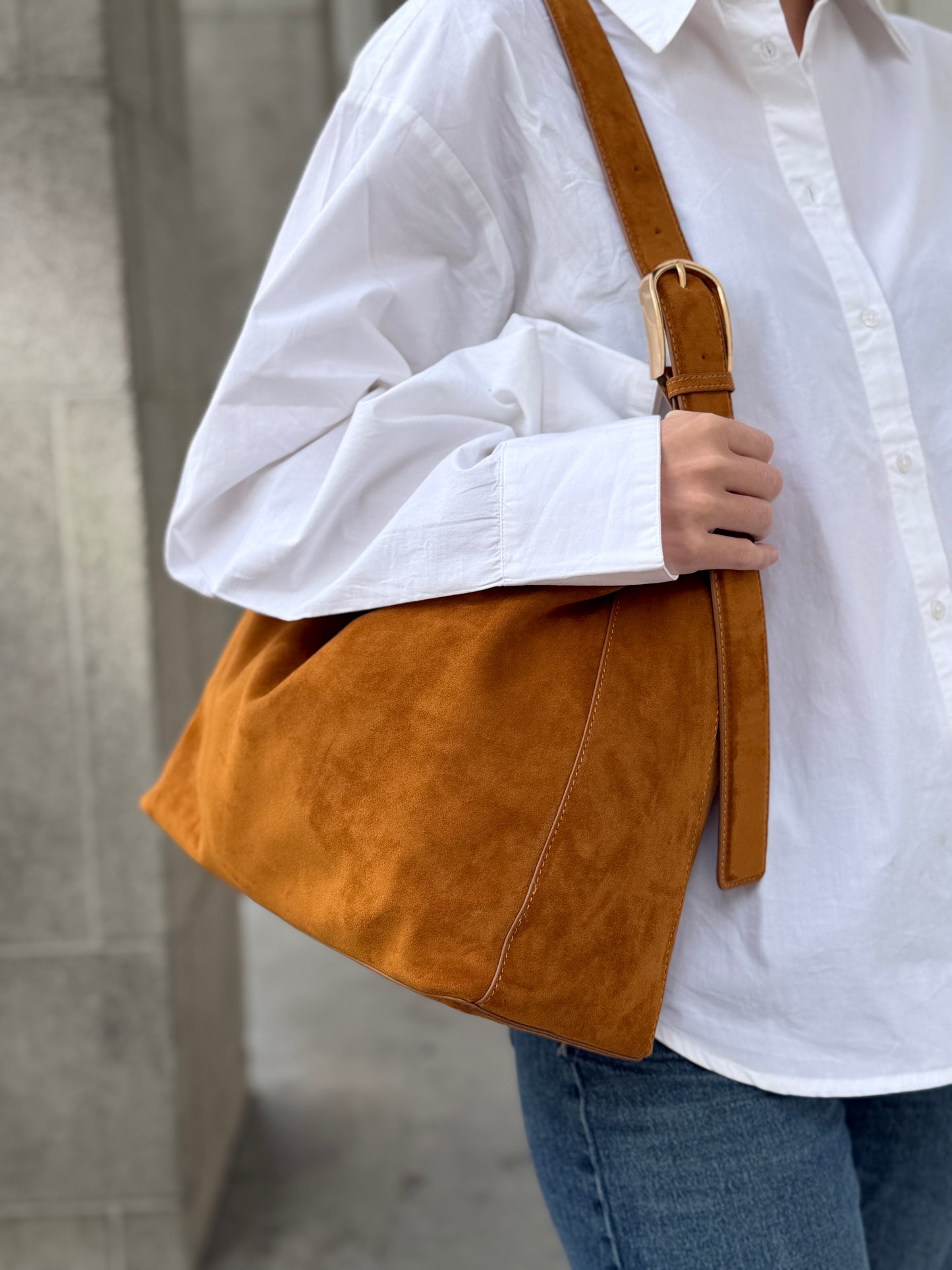 Sabbia Handbag L Camel