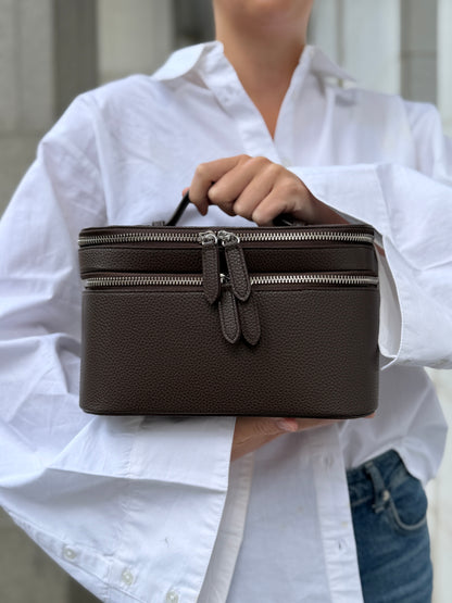 Terra Beauty Cosmetic Bag Dark Brown