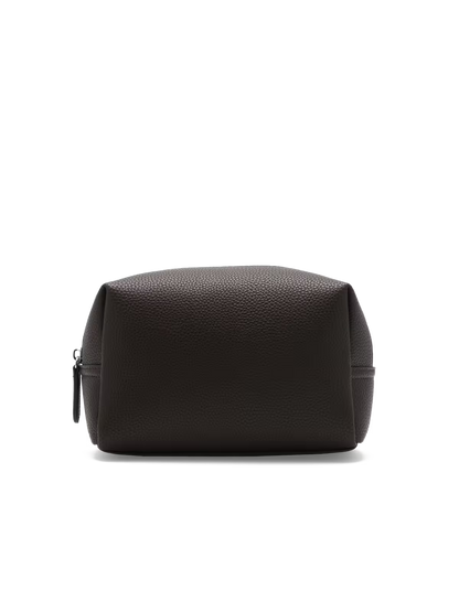 Terra Toiletry Bag Dark Brown