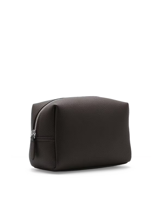 Terra Toiletry Bag Dark Brown