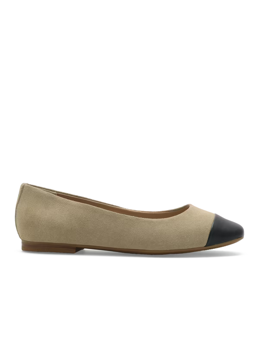 Trieste Ballerina Leather