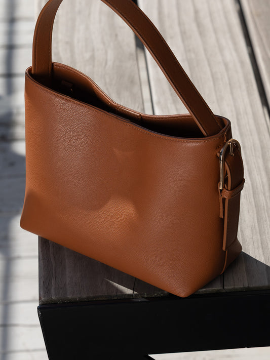 Sabbia Handbag S Cognac